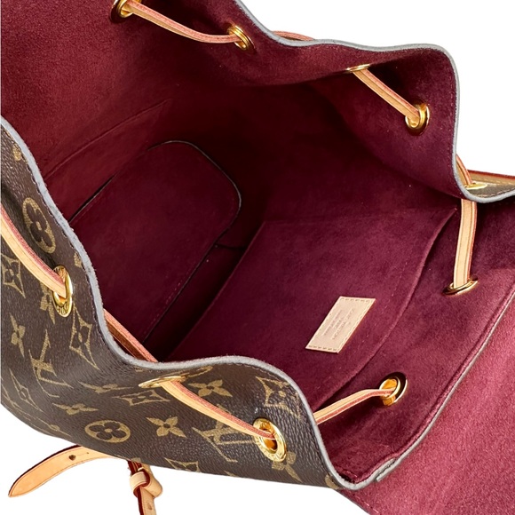 Authentic❤️Louis Vuitton Montsouris Rucksack Backpack Monogram Brown Canvas - Picture 16 of 16